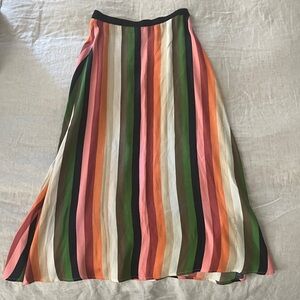 Reformation multicolored skirt